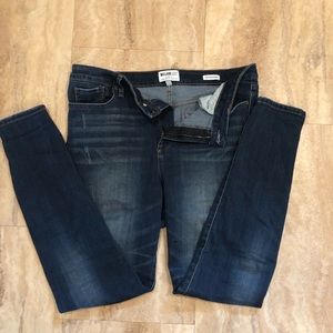 William rast sculpted high rise skinny jeans sz 31